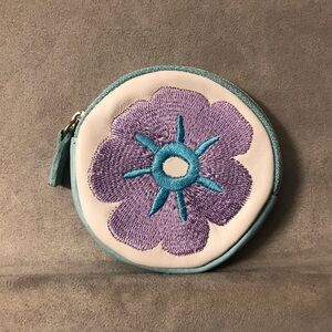 Designers Guild Embroidered Coin Pouch